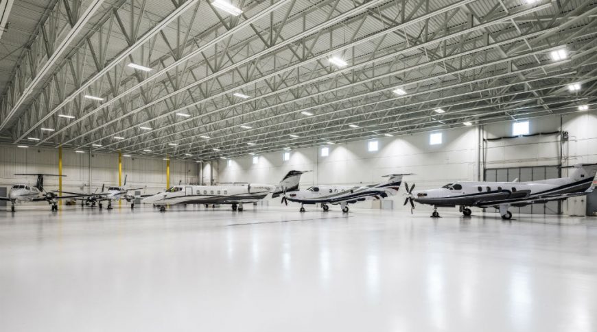 Fargo Jet Center Interior