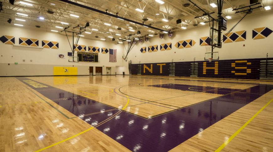 New Town HS Gym Interior