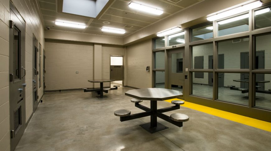 Bottineau County Jail Interior